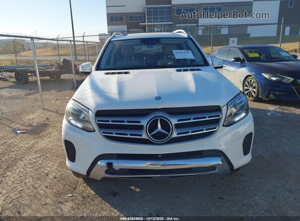 4JGDF6EEXHA945420 2017 MERCEDES-BENZ GLS 450 White Vista del cuadro de instrumentos