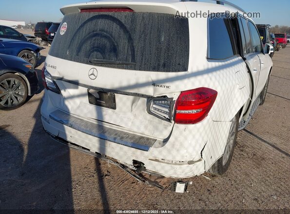 4JGDF6EEXHA945420 2017 MERCEDES-BENZ GLS 450 White Vista frontal