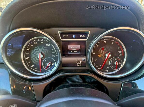 4JGDF6EEXKB205660 2019 MERCEDES-BENZ GLS-CLASS Белый Вид задней части салона