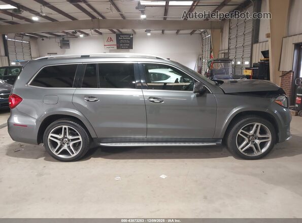 4JGDF7DE0HA919237 2017 MERCEDES-BENZ GLS 550 Gray Вид задньої частини салону