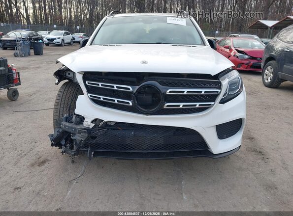 4JGDF7DE0JB002640 2018 MERCEDES-BENZ GLS 550 White Dashboard view