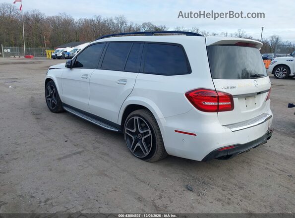 4JGDF7DE0JB002640 2018 MERCEDES-BENZ GLS 550 White Rear left