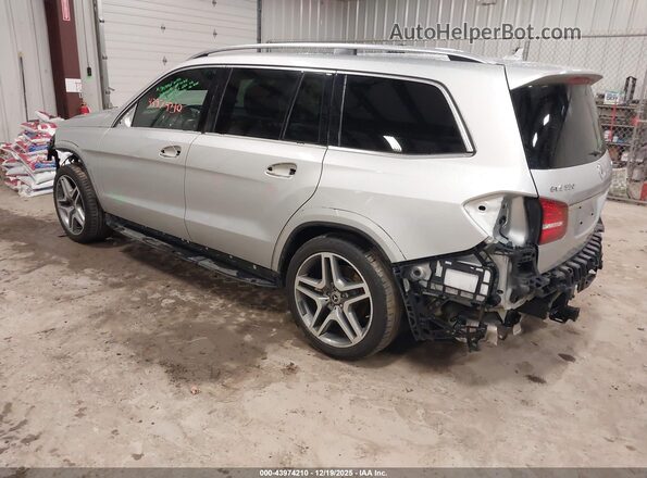4JGDF7DE2HA771981 2017 MERCEDES-BENZ GLS 550 Silver უკანა მარცხენა
