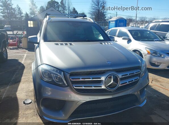 4JGDF7DE5HA772400 2017 MERCEDES-BENZ GLS 550 Gray Widok zestawu wskaźników