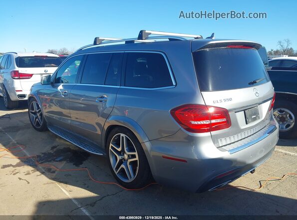 4JGDF7DE5HA772400 2017 MERCEDES-BENZ GLS 550 Gray Widok wnętrza 360 stopni