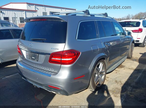 4JGDF7DE5HA772400 2017 MERCEDES-BENZ GLS 550 Gray Tył prawy
