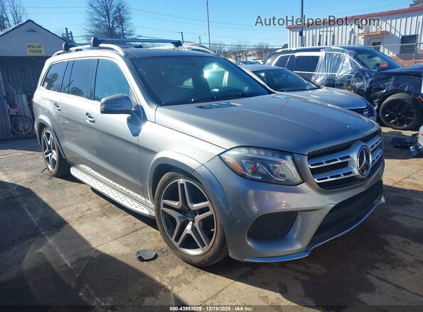 4JGDF7DE5HA772400 2017 MERCEDES-BENZ GLS 550 Gray Widok wnętrza z tyłu