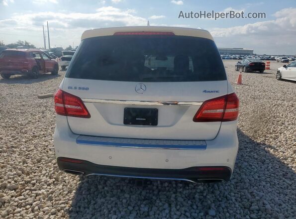 4JGDF7DE6KB198701 2019 MERCEDES-BENZ GLS White უკანა ხედი