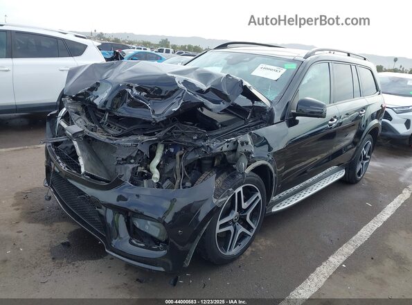 4JGDF7DE7JB039541 2018 MERCEDES-BENZ GLS 550 Black Front view
