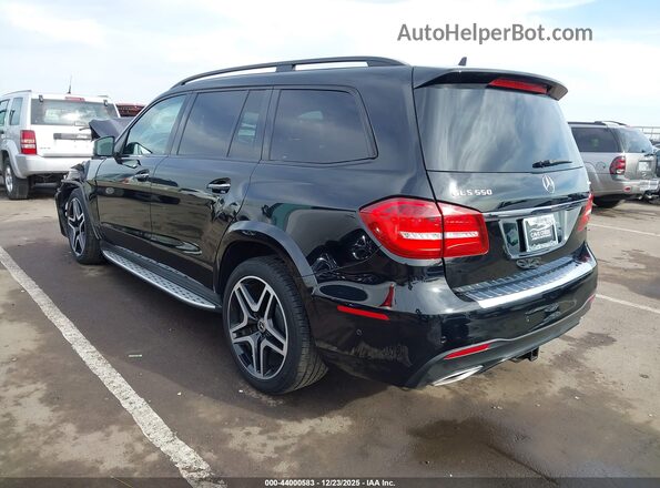 4JGDF7DE7JB039541 2018 MERCEDES-BENZ GLS 550 Black Rear left