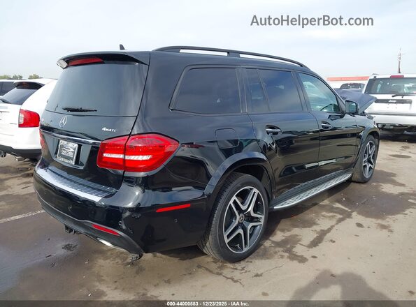 4JGDF7DE7JB039541 2018 MERCEDES-BENZ GLS 550 Black Rear right