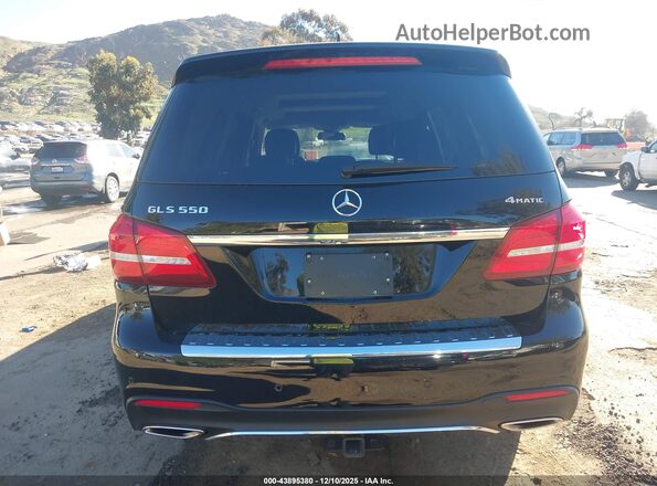 4JGDF7DE9HA859958 2017 MERCEDES-BENZ GLS 550 Черный 