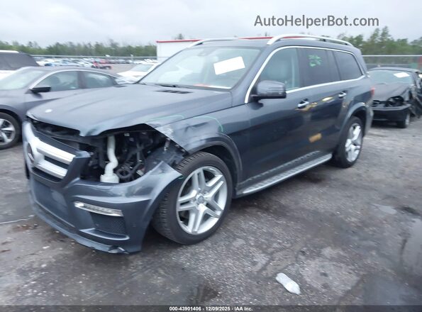 4JGDF7DEXGA634527 2016 MERCEDES-BENZ GL 550 Blue Front left