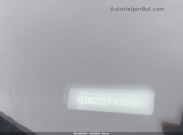 4JGDM2DB5PA005689 2023 MERCEDES-BENZ EQS 450+ SUV Черный Вид подкапотного пространства