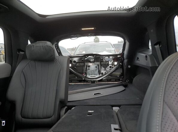 4JGDM2DB5PA009726 2023 MERCEDES-BENZ EQS Black Հետևի նստատեղերի տեսք