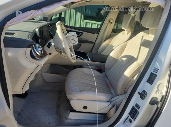 4JGDM2DB6PA010478 2023 MERCEDES-BENZ EQS White Սալոնի դիմացի տեսք