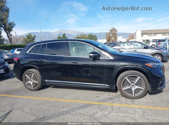 4JGDM2DB8PA010420 2023 MERCEDES-BENZ EQS 450+ SUV Черный Вид задней части салона