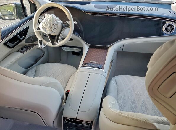 4JGDM4EB8PA020603 2023 MERCEDES-BENZ EQS Gray Вид панелі приладів