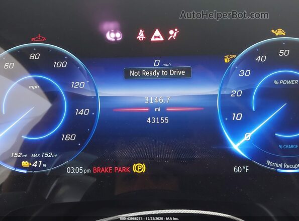4JGDM4EB9PA003017 2023 MERCEDES-BENZ EQS 580 SUV Gray 