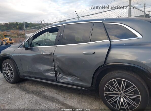 4JGDM4EB9PA003017 2023 MERCEDES-BENZ EQS 580 SUV Gray Դիմացի տեսք
