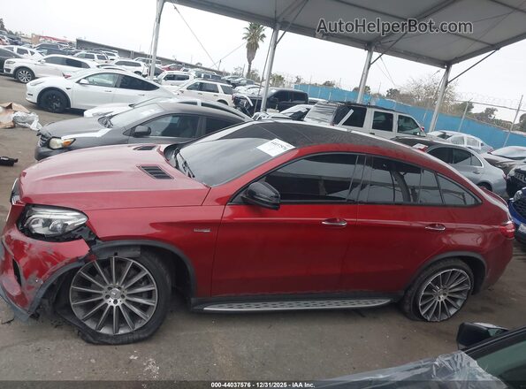 4JGED6EB0KA142137 2019 MERCEDES-BENZ AMG GLE 43 COUPE Burgundy Vista interior de 360 grados