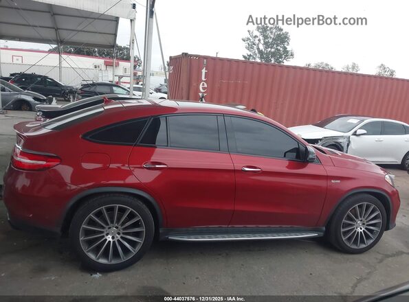 4JGED6EB0KA142137 2019 MERCEDES-BENZ AMG GLE 43 COUPE Burgundy Vista interior trasera