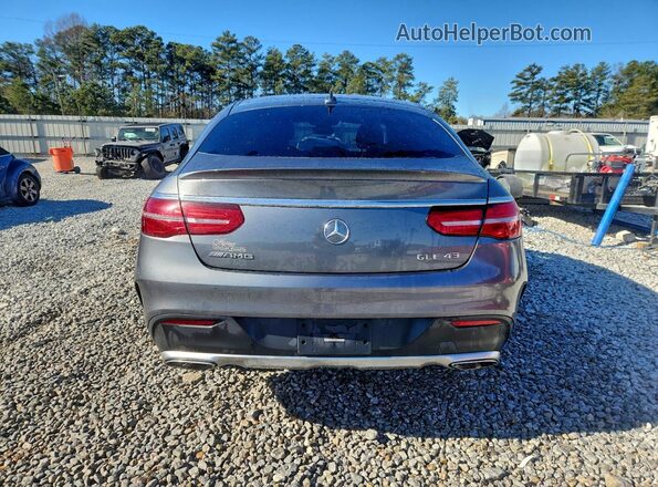 4JGED6EB0KA142803 2019 MERCEDES-BENZ GLE Gray Вид ззаду