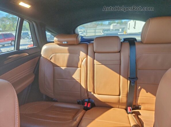 4JGED6EB0KA142803 2019 MERCEDES-BENZ GLE Gray Вид задніх сидінь