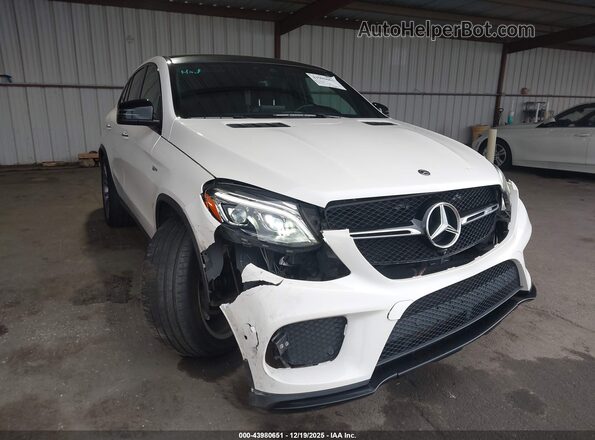4JGED6EB2KA155617 2019 MERCEDES-BENZ AMG GLE 43 COUPE White წინა ხედი