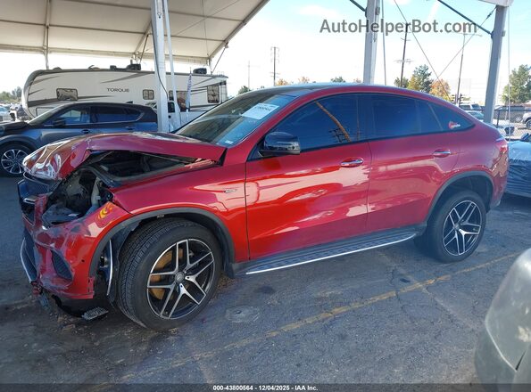 4JGED6EB7GA035948 2016 MERCEDES-BENZ GLE 450 AMG COUPE Red Սալոնի 360 աստիճան տեսք