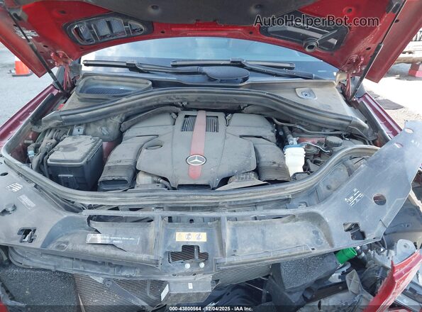 4JGED6EB7GA035948 2016 MERCEDES-BENZ GLE 450 AMG COUPE Red Հետևի տեսք
