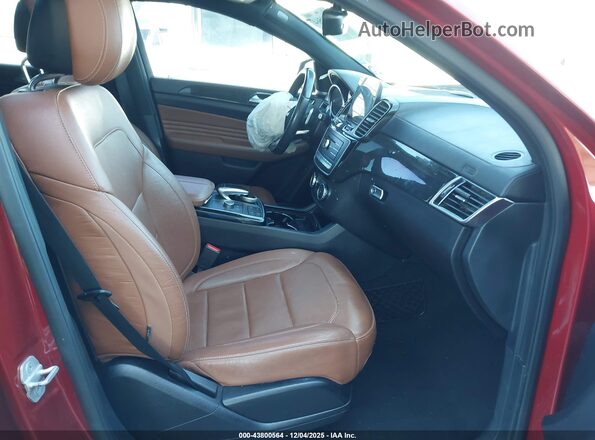 4JGED6EB7GA035948 2016 MERCEDES-BENZ GLE 450 AMG COUPE Red Սալոնի դիմացի տեսք