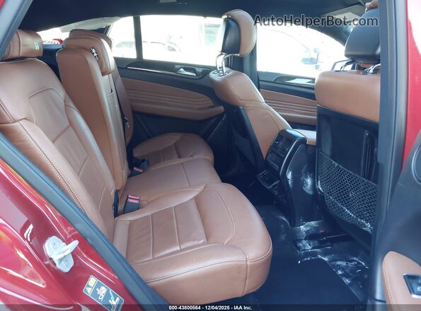 4JGED6EB7GA035948 2016 MERCEDES-BENZ GLE 450 AMG COUPE Red VIN կոդի պիտակի տեսք