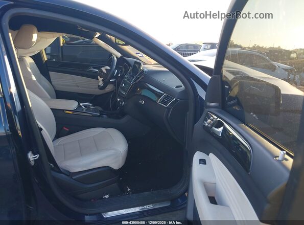 4JGED6EB8HA053277 2017 MERCEDES-BENZ AMG GLE 43 COUPE Dark Blue Вид салону спереду