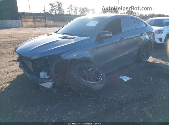 4JGED6EB8JA112754 2018 MERCEDES-BENZ AMG GLE 43 COUPE Gray Vista tres cuartos delantera izquierda