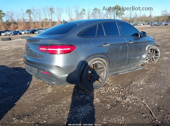 4JGED6EB8JA112754 2018 MERCEDES-BENZ AMG GLE 43 COUPE Gray Trasero derecho