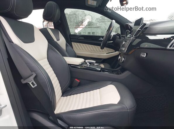 4JGED6EB9HA059492 2017 MERCEDES-BENZ AMG GLE 43 COUPE Cream Front interior view