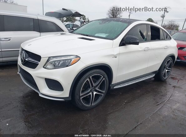 4JGED6EB9HA059492 2017 MERCEDES-BENZ AMG GLE 43 COUPE Cream Front left