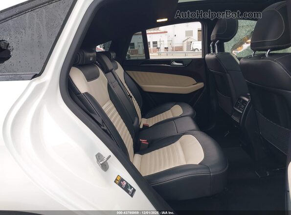 4JGED6EB9HA059492 2017 MERCEDES-BENZ AMG GLE 43 COUPE Cream VIN sticker view