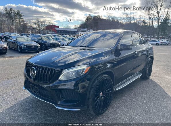 4JGED6EB9HA076602 2017 MERCEDES-BENZ AMG GLE 43 COUPE Black Առջևի ձախ երեք քառորդ տեսարան