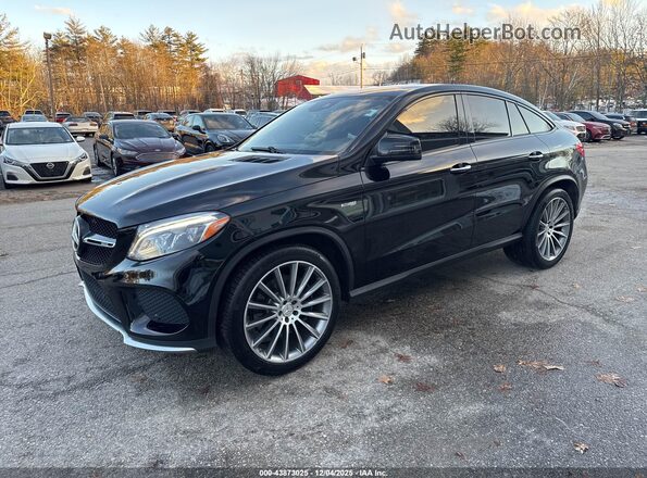 4JGED6EB9JA097343 2018 MERCEDES-BENZ AMG GLE 43 COUPE Черный Передняя левая четверть