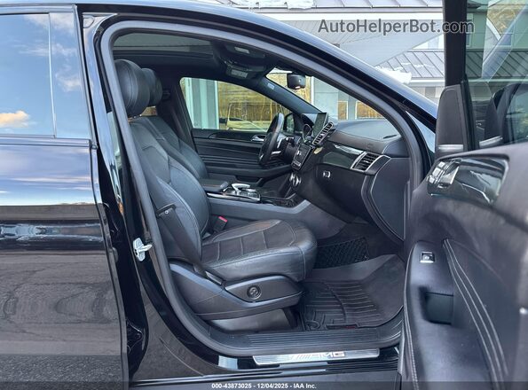 4JGED6EB9JA097343 2018 MERCEDES-BENZ AMG GLE 43 COUPE Черный Вид салона спереди