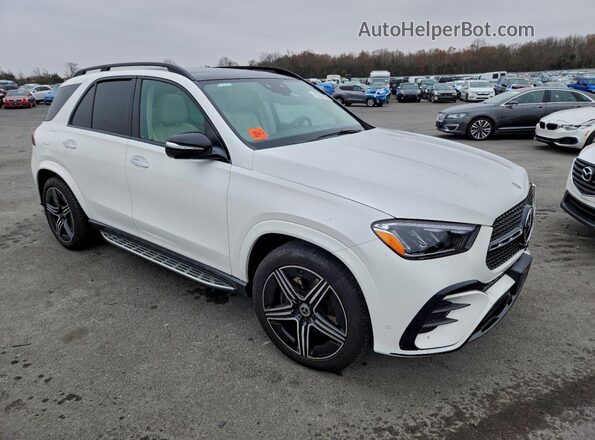 4JGFB4FB6RB073049 2024 MERCEDES-BENZ GLE Белый Передняя правая четверть
