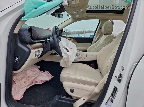 4JGFB4FB6RB073049 2024 MERCEDES-BENZ GLE Белый Вид салона спереди