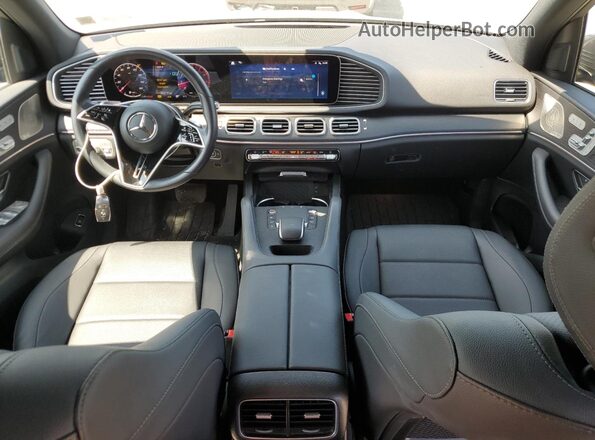 4JGFB4FB9RB239385 2024 MERCEDES-BENZ GLE Gray Вид панелі приладів