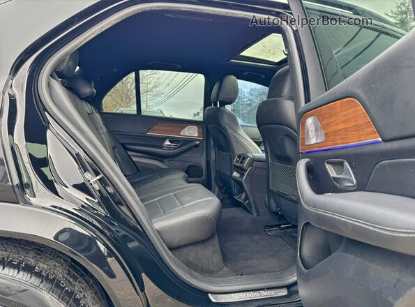 4JGFB4JB0MA370565 2021 MERCEDES-BENZ GLE Black Widok z tyłu