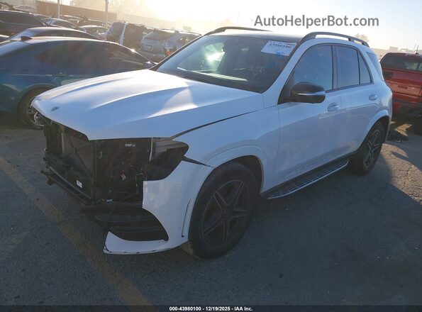 4JGFB4JB2NA727097 2022 MERCEDES-BENZ GLE 350 Белый Передняя левая четверть