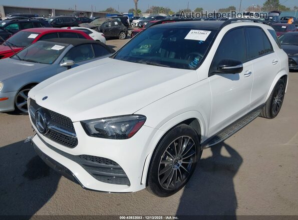 4JGFB4JB3LA224885 2020 MERCEDES-BENZ GLE 350 White Przód lewy