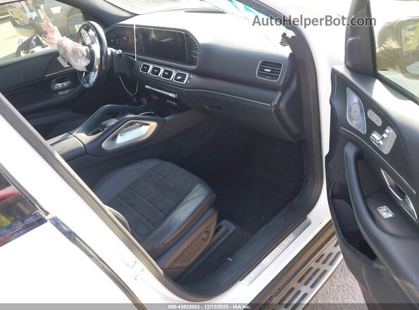 4JGFB4JB3LA224885 2020 MERCEDES-BENZ GLE 350 White Widok wnętrza z przodu