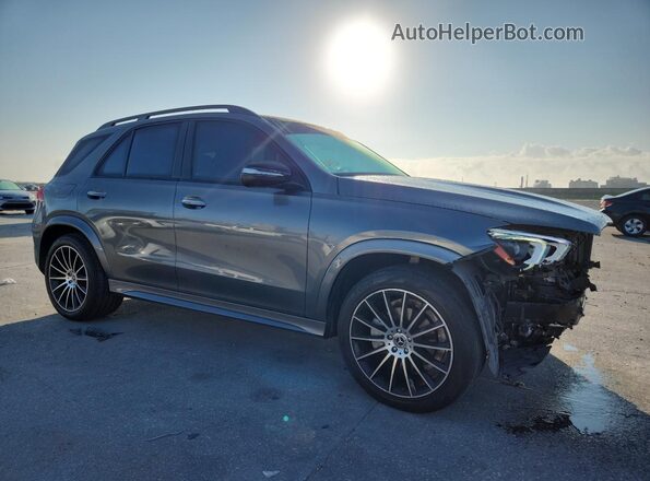 4JGFB4JB3MA535704 2021 MERCEDES-BENZ GLE Угольный Передняя правая четверть
